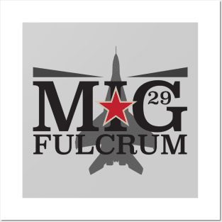 Mig-29 Fulcrum Posters and Art